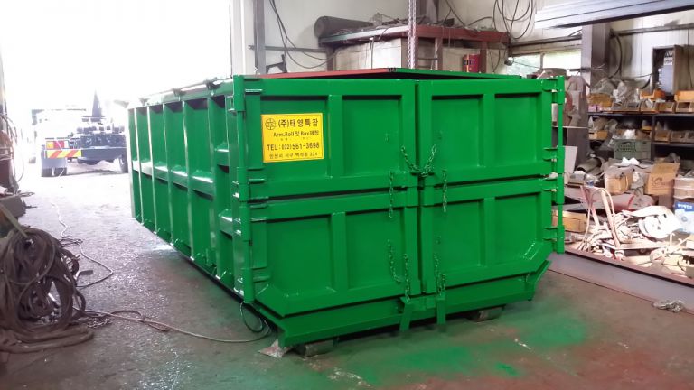 암롤박스 (수동개폐식 감속기)